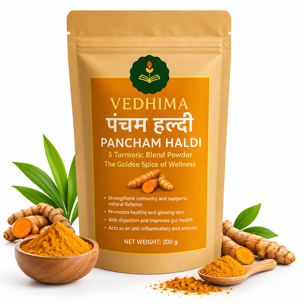 Pancham Haldi – 5 Turmeric Blend Powder
