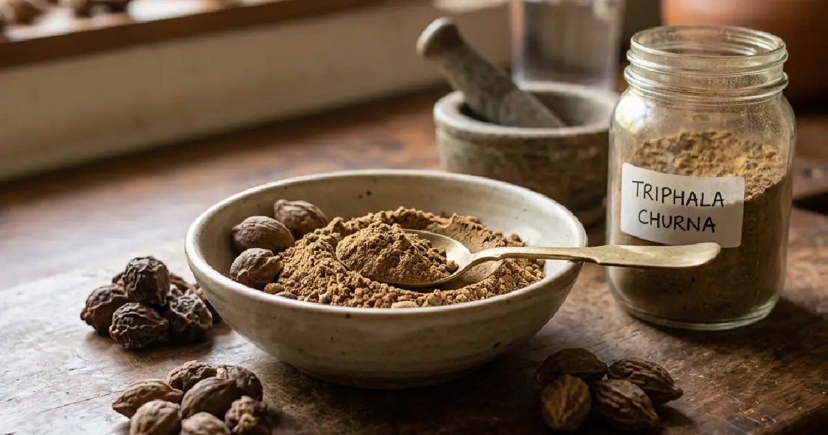 Is Triphala Good for Constipation? Benefits, Dosage, Timing & Complete Ayurvedic Guide