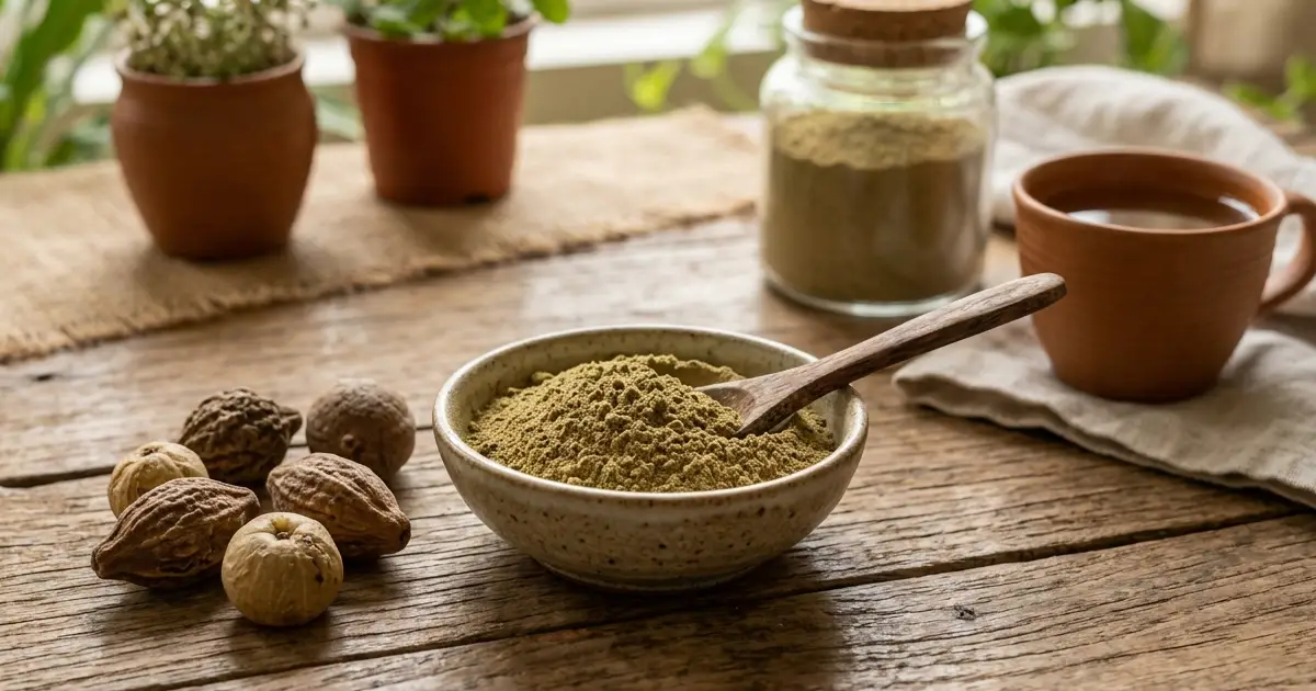 Triphala Powder Benefits for Gut Health: Complete Ayurvedic Guide for Better Digestion